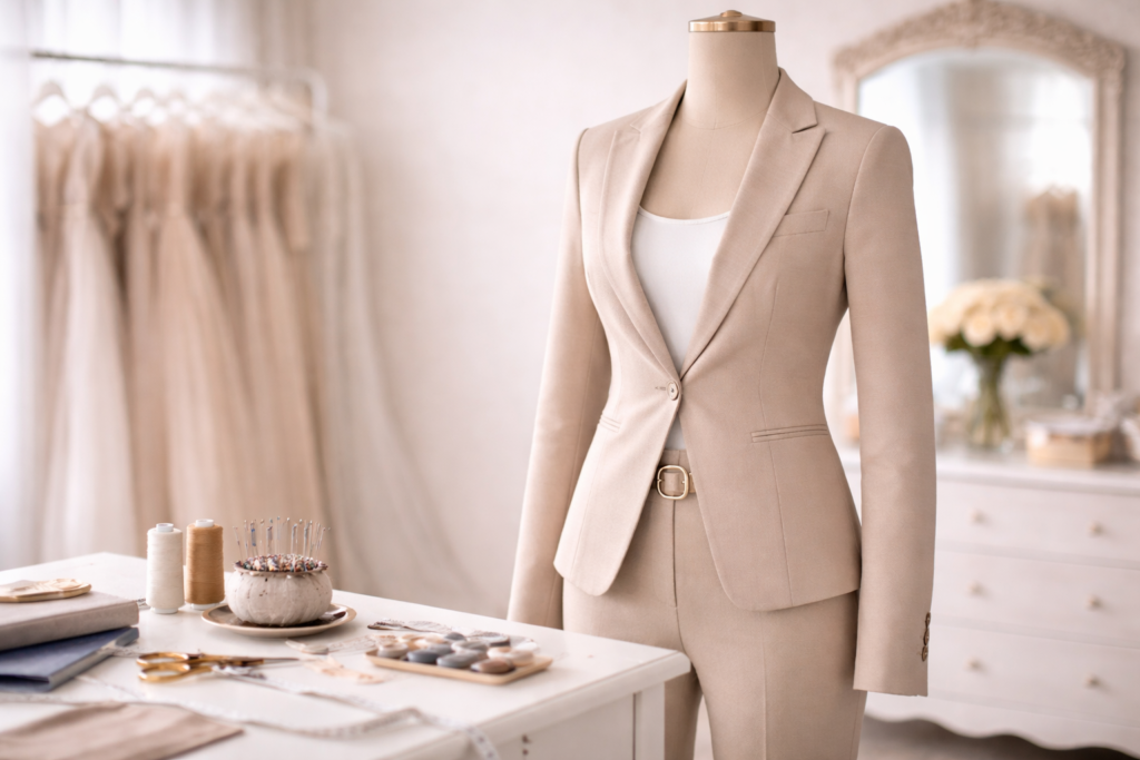 veste tailleur et couture sur mesure à Laval